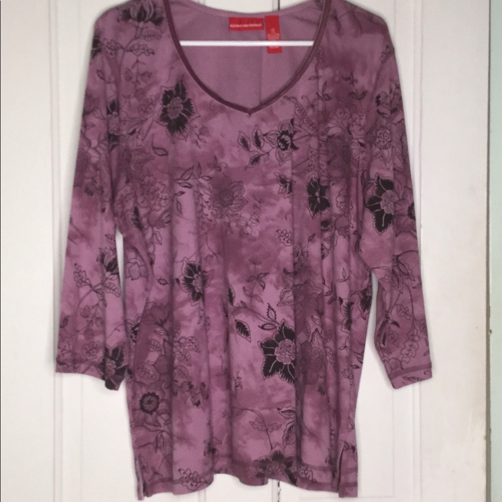 Size 2X Gloria Vanderbilt pullover
